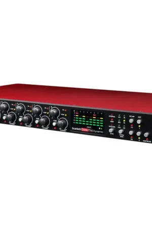 Certified Focusrite Scarlett OctoPre Dynamic Mic Pres with Compression and A/D D/A Conversion