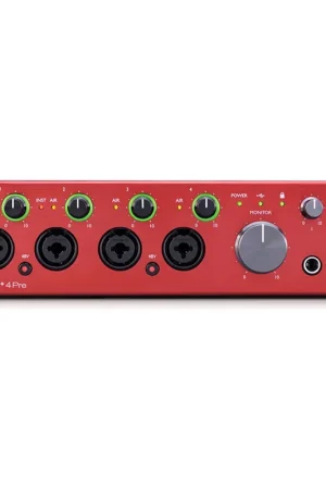 Save Now Focusrite Clarett Plus 4 Pre USB 18-IN/8-OUT Audio Interface