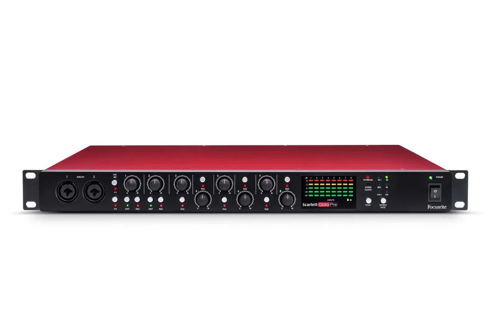 Focusrite Scarlett OctoPre 8 Channel Mic Pre with ADAT Connectivity Original