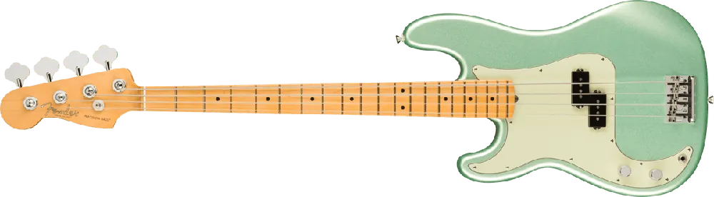 While Supplies Last Fender - American Professional II Precision Bass® Left-handed - Maple Fingerboard - Mystic Surf Green
