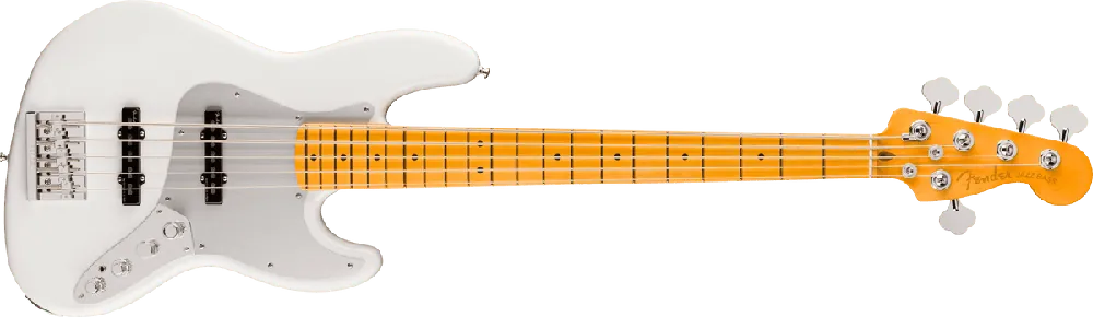 While Supplies Last Fender - American Ultra II Jazz Bass® V - Maple Fingerboard - Avalanche - 019-9122-796