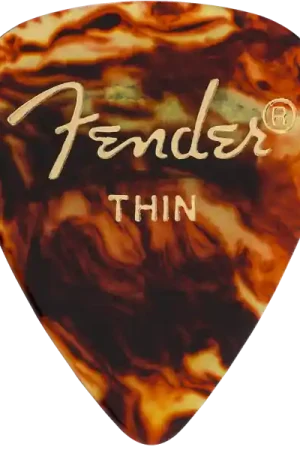 Trusted Brand Fender - Classic Celluloid - Tortoise Shell - 351 Shape - Thin - (144) - 198-0351-100