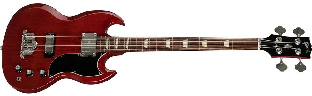 Warranty Included Gibson - SG Standard Bass Short Scale Heritage Cherry
