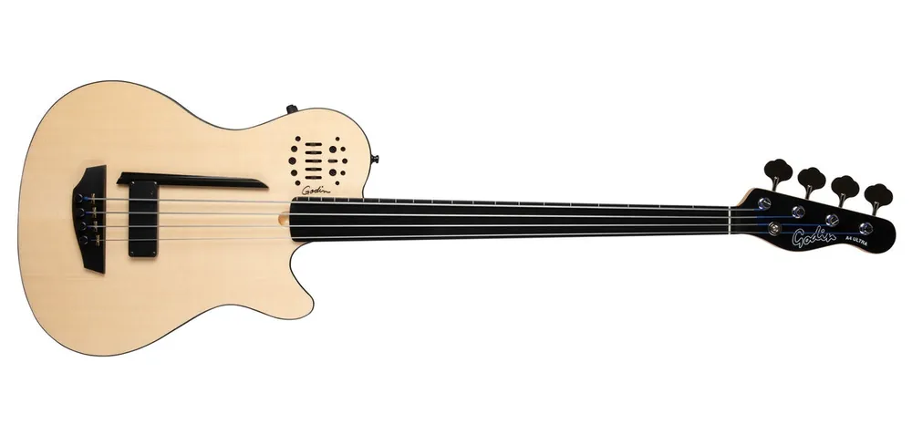 While Supplies Last Godin - A4 Ultra Natural Fretless A/E 050796