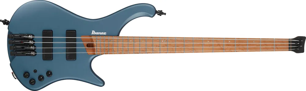 Trending Ibanez - EHB Ergonomic Headless Bass 4str w/Bag - Arctic Ocean Matte - EHB1000AOM