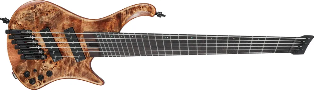 Time-Limited Ibanez - EHB Ergonomic Headless Bass 6str w/Bag Multi scale - Antique Brown Stained Low Gloss - EHB1506MSABL