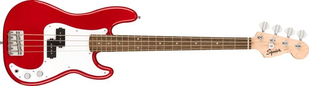Squier - Mini P Bass®Dakota Red – 0370127554 Warranty Included