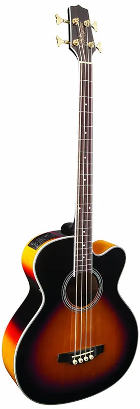 Takamine - G Series Acoustic Electric Bass Guitar - Black Sunburst - GB72CE-BSB Clearance