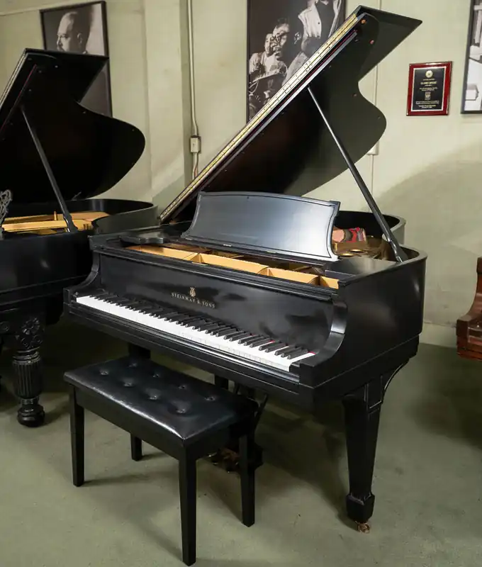 1918 Steinway & Sons Model O Grand Piano | Satin Ebony |Serial No. 194391 | Restored Shop Now