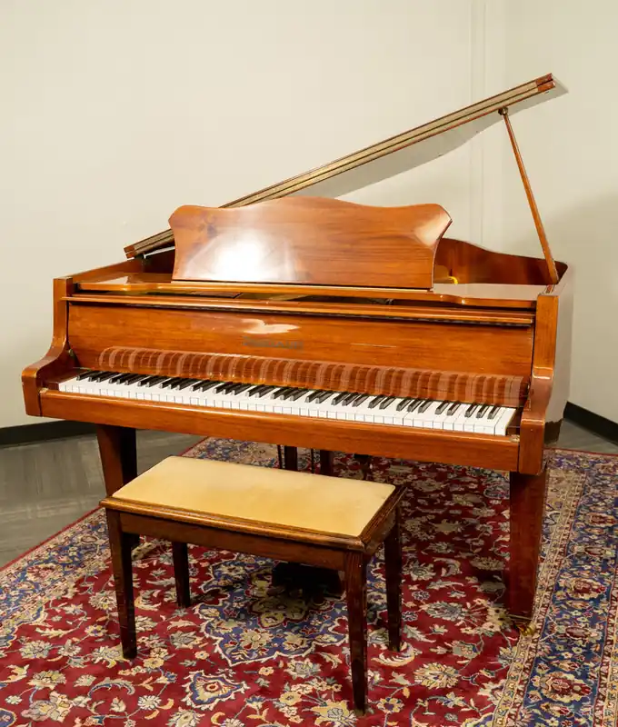 Zimmermann Baby Grand Piano | Polished Walnut | Used Top Pick