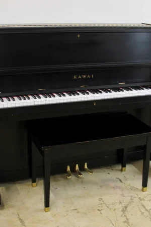 1971 Kawai Satin Ebony Studio Piano High Quality