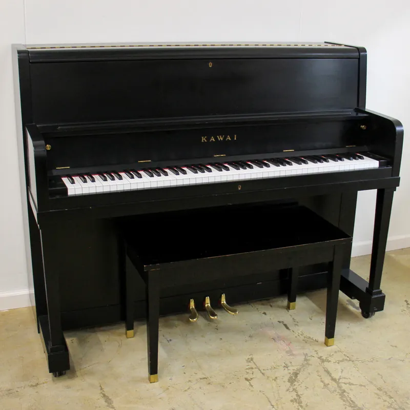 1971 Kawai Satin Ebony Studio Piano High Quality
