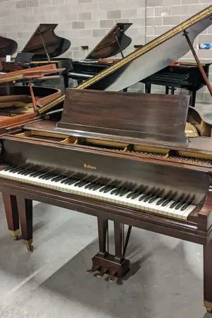 1940 Baldwin 5'2" Model M Baby Grand Piano | Satin Walnut | SN: 88833 | Used No Minimum Order