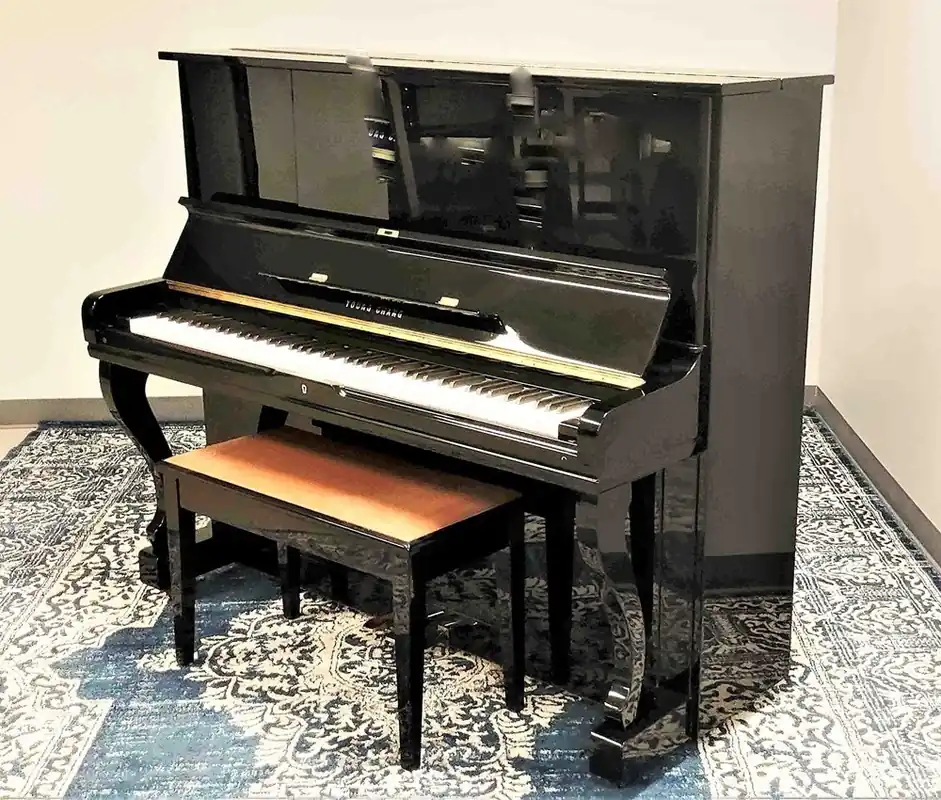 Young Chang Young Chang 52" Upright Piano | U131 | Polished Ebony | SN: 1671621 Top Rated