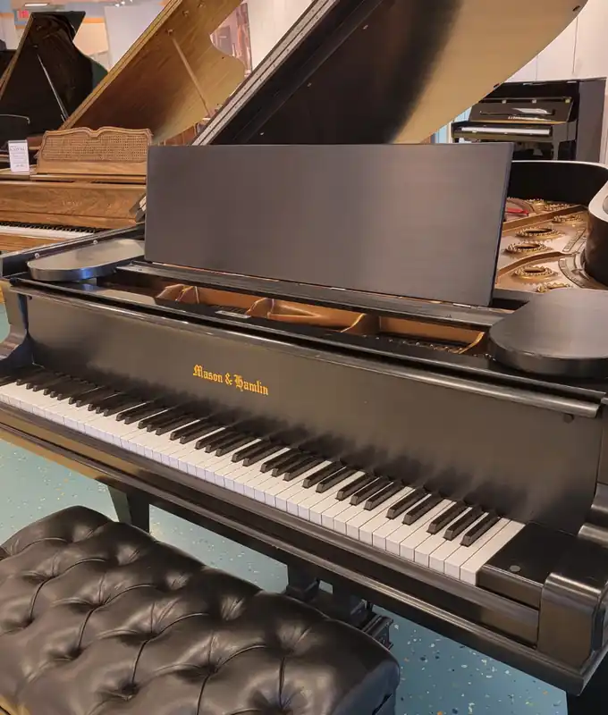 1915 Mason & Hamlin 6'11.5" Model BB Grand Piano | Satin Ebony | SN: 26808 | Used Price Drop