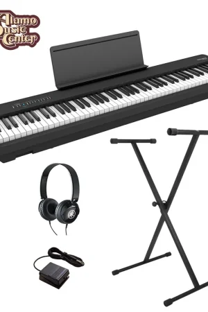 Affordable Roland FP-30X Digital Piano Bundle w/ Stand