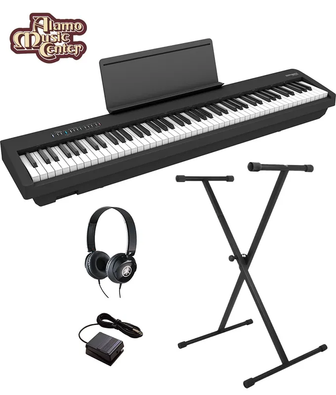 Affordable Roland FP-30X Digital Piano Bundle w/ Stand