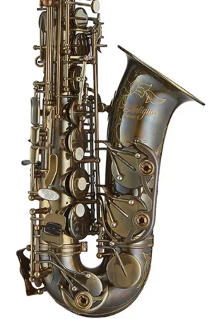 Money Back Guarantee Antigua Winds AS6200 Pro One Eb Alto Saxophone - Classic Antique