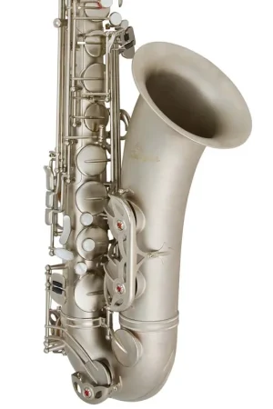 Antigua Winds TS4240 PowerBell Bb Pro Tenor Saxophone - Classic Nickel Weekend Sale