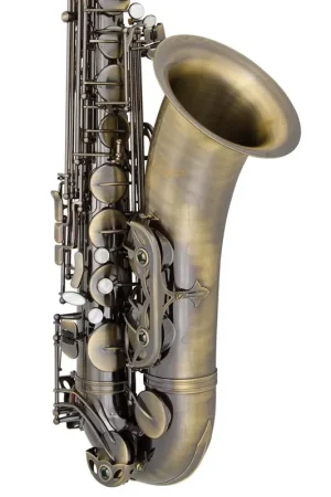 Get Yours Antigua Winds TS4240 PowerBell Bb Pro Tenor Saxophone - Antique Finish