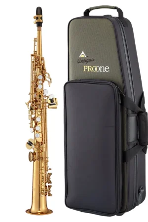 Antigua Winds ProOne SS6200 Bb Professional Soprano Saxophone - Vintage Lacquer Next Day Delivery