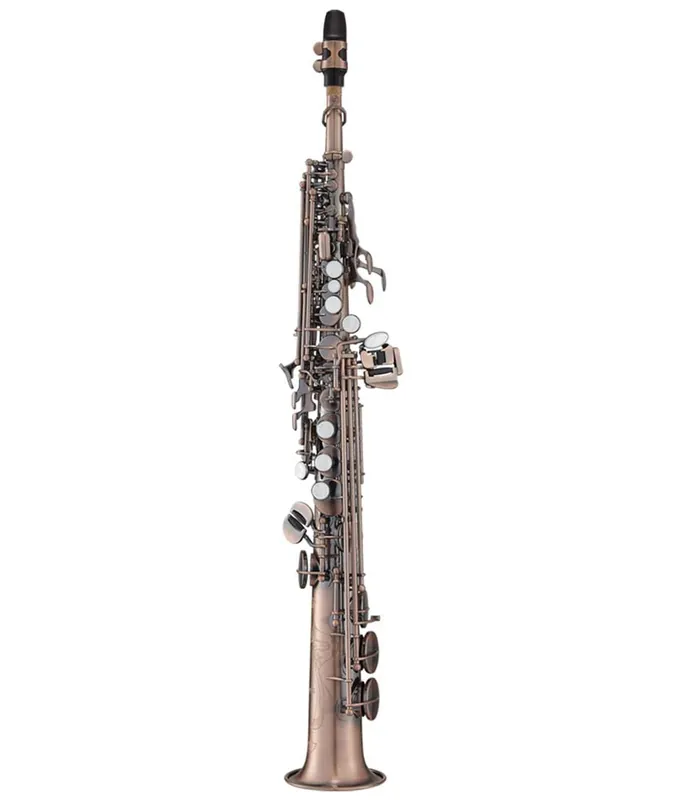 Money Back Guarantee Antigua Winds SS4290 PowerBell Pro Bb Soprano Saxophone - Vintage Copper