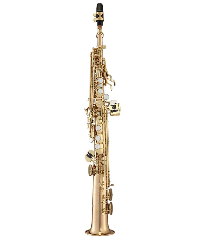 Fast Shipping Antigua Winds SS4290 PowerBell Pro Bb Soprano Saxophone - Red Brass Lacquered