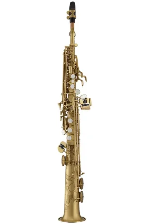 Antigua Winds SS4290 PowerBell Pro Bb Soprano Saxophone - Classic Brass Sale