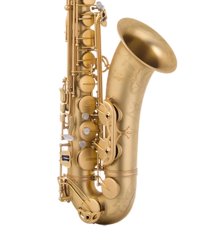 Antigua Winds TS4348 Model 25 PowerBell Tenor Saxophone - Classic Unlacquered Authentic