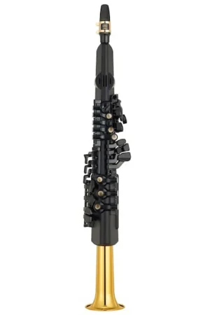 Yamaha YDS-150 Digital Saxophone - Black Body/Keys, Gold Lacquer Bell Crafted