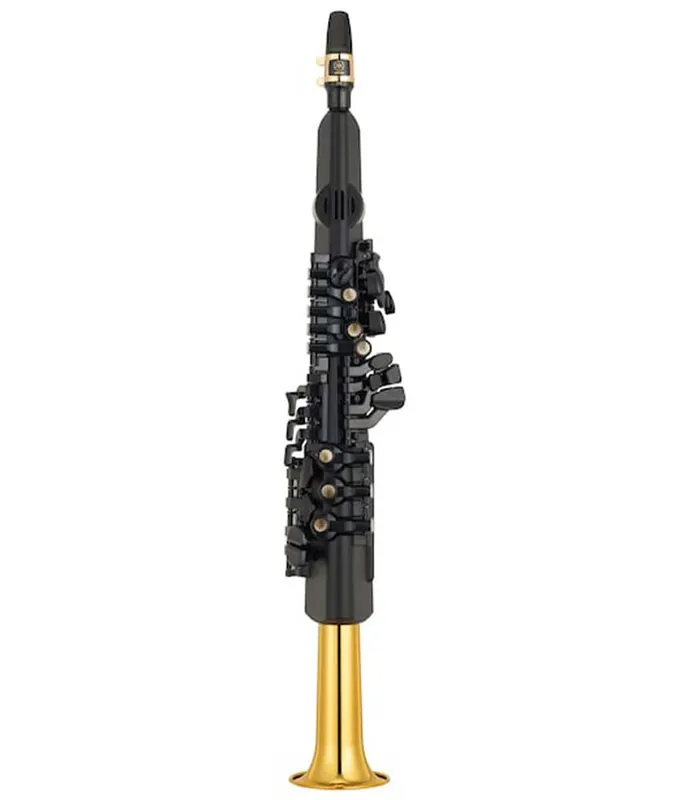 Yamaha YDS-150 Digital Saxophone - Black Body/Keys, Gold Lacquer Bell Crafted