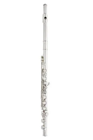 Best Seller Antigua Winds FL3210 Plateau Model C Flute Silver Plated Headjoint, Body and Footjoint