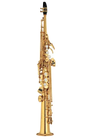 Yamaha YSS475II Intermediate Soprano Saxophone - Gold Lacquered Same Day Shipping
