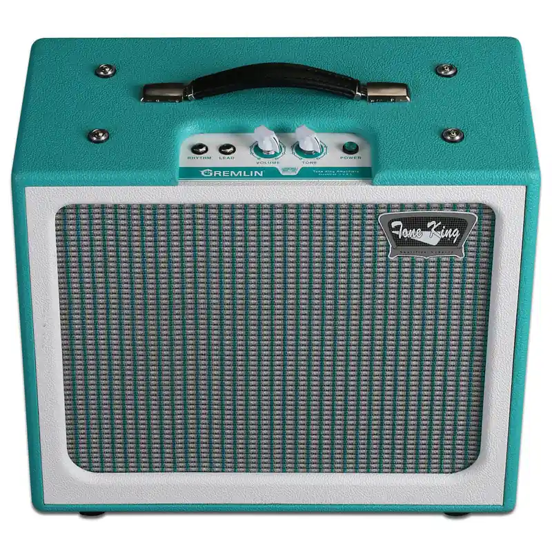 Hot Picks Tone King - Gremlin - Low Wattage - Tube Combo Turquoise
