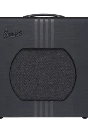 Affordable Supro - Delta King 12 12" 15-Watt Tube Combo Amp - Black and Black