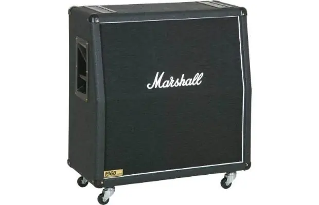 Price Cut Marshall - 1960A 4x12 Cab black
