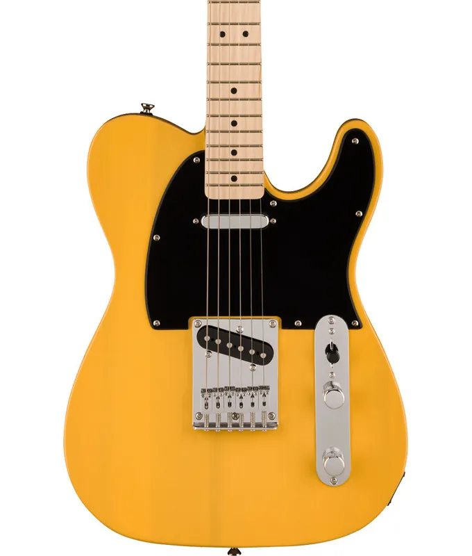 Genuine Squier Sonic Telecaster Electric Guitar - Butterscotch Blonde