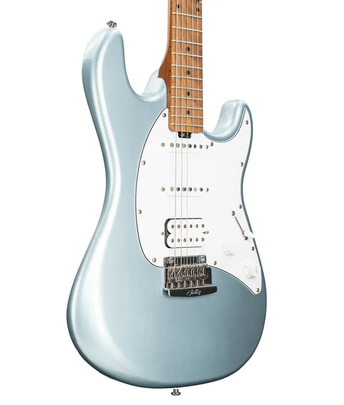 Pre-Owned Sterling by Music Man Cutlass HSS Roasted Neck - Firemist Silver | Used Don’t Miss Out
