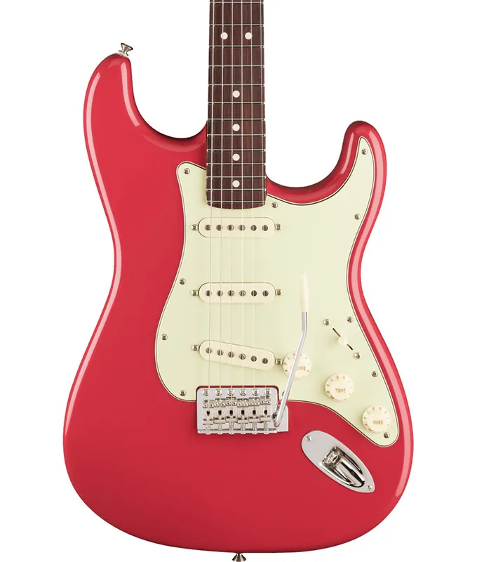Fender American Professional Classic Stratocaster Rosewood Fingerboard - Faded Dakota Red Worldwide Shipping