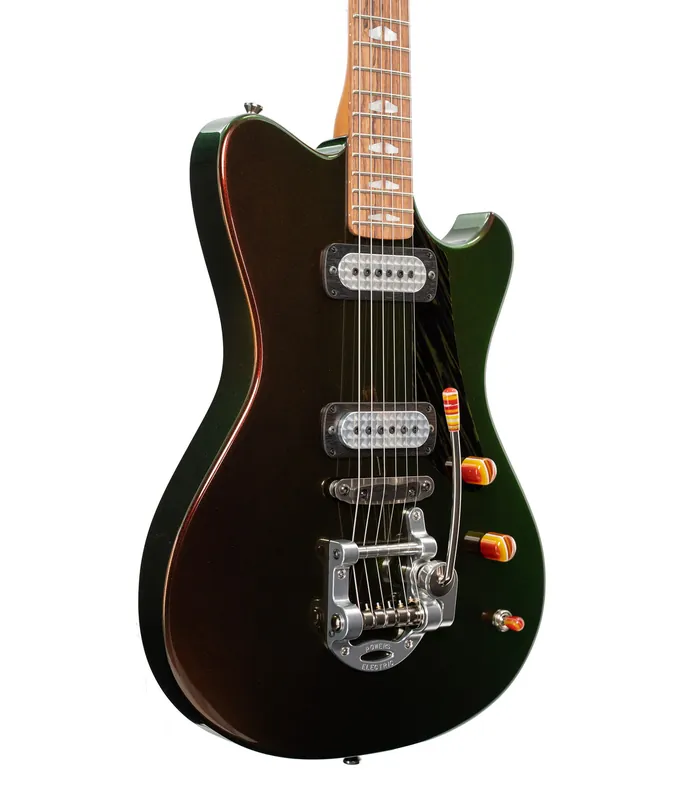 Powers Electric A-Type Electric Guitar FF42/Camtail - Chroma-Watermelon Don’t Miss Out