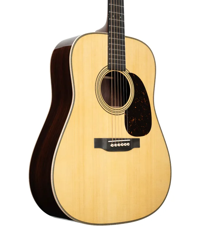 Popular Martin Custom Shop Dreadnought European Spruce/Wild Grain Rosewood Acoustic Guitar - Natural | New