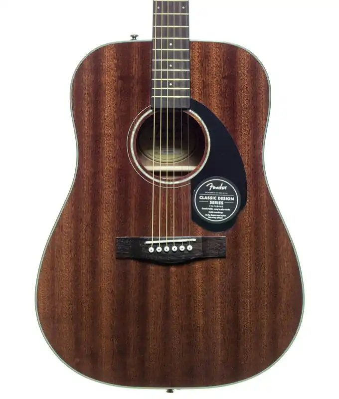 Time-Limited Fender CD-60S All-Mahogany Dreadnought - Natural