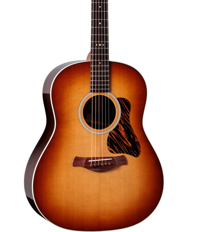 Hot Deal Taylor 717e Gold Label Torrefied Spruce/Rosewood Grand Pacific Acoustic-Electric Guitar - Sunburst w/ Firestripe PG | New