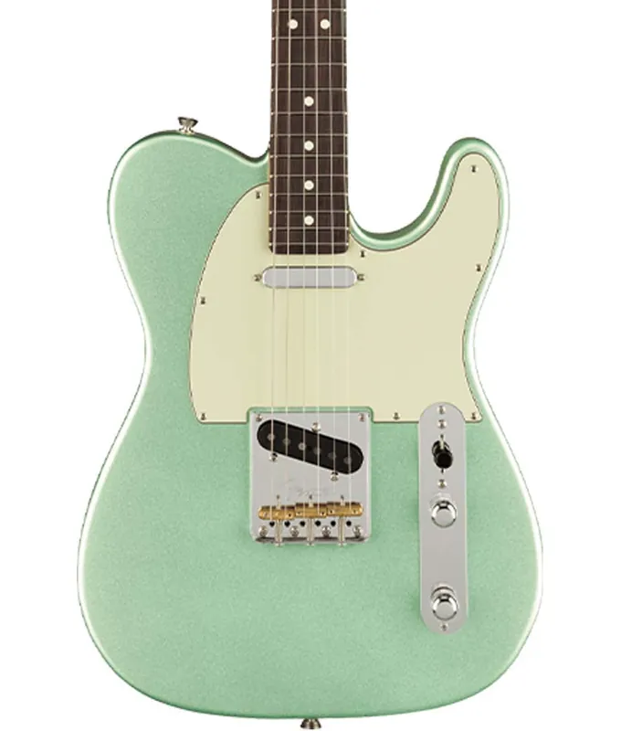 Latest Fender American Professional II Telecaster Electric Guitar - Mystic Surf Green