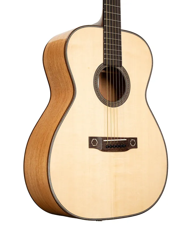 Direct From Factory Shelest OM-DBM Spruce/Mahogany OM Acoustic Guitar