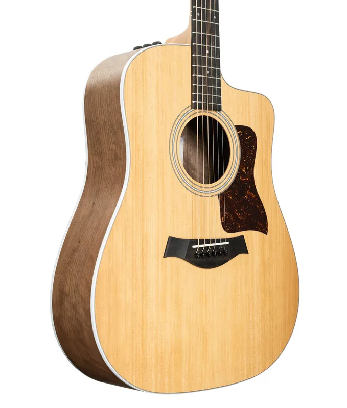 Taylor 210ce Dreadnought Solid Spruce/Walnut Acoustic-Electric Guitar - Natural Same Day Shipping