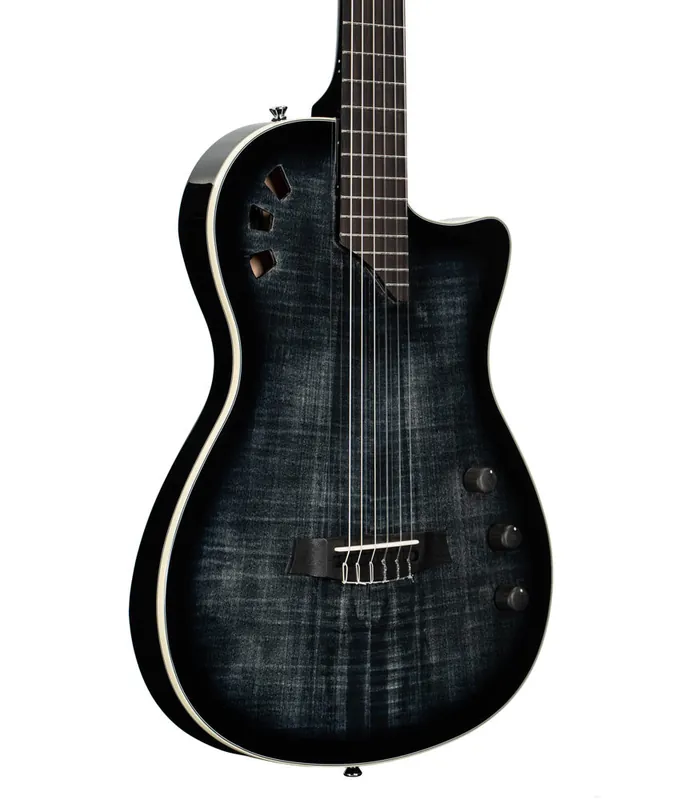 Don’t Miss Out Cordoba Stage Thin Body Nylon-String Electric Guitar - Black Burst