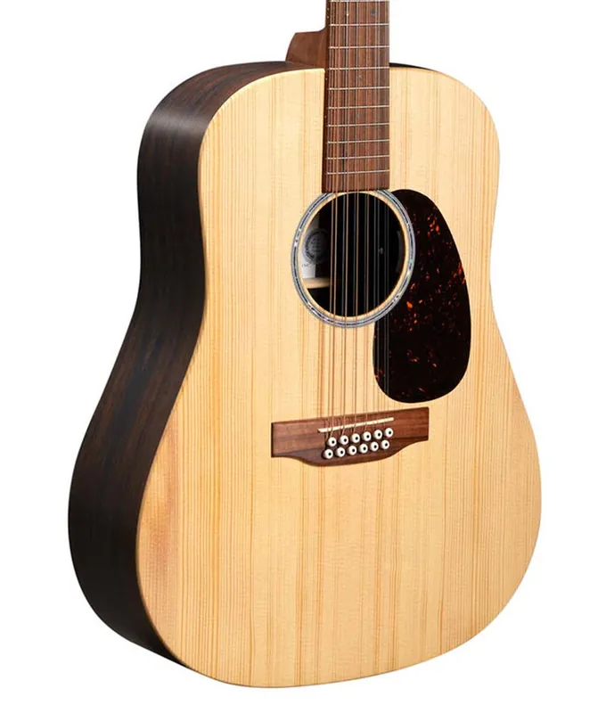 Martin D-X2E X Series 12-String Spruce/Brazilian Rosewood HPL Acoustic-Electric Guitar Free Returns