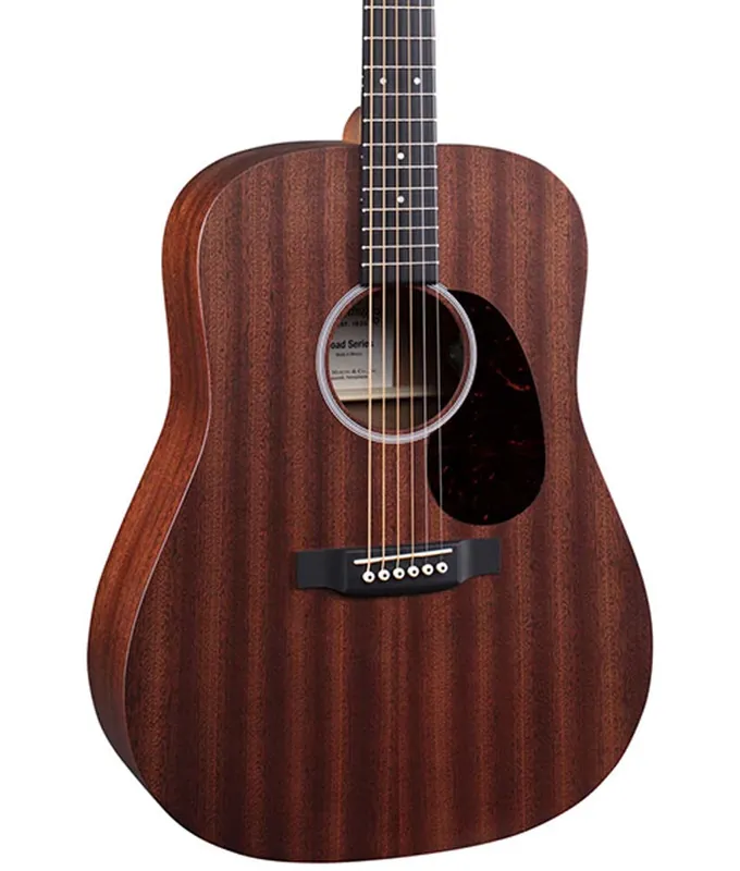 Popular Martin D-10E Road Series Sapele Acoustic-Electric Guitar w/ Case