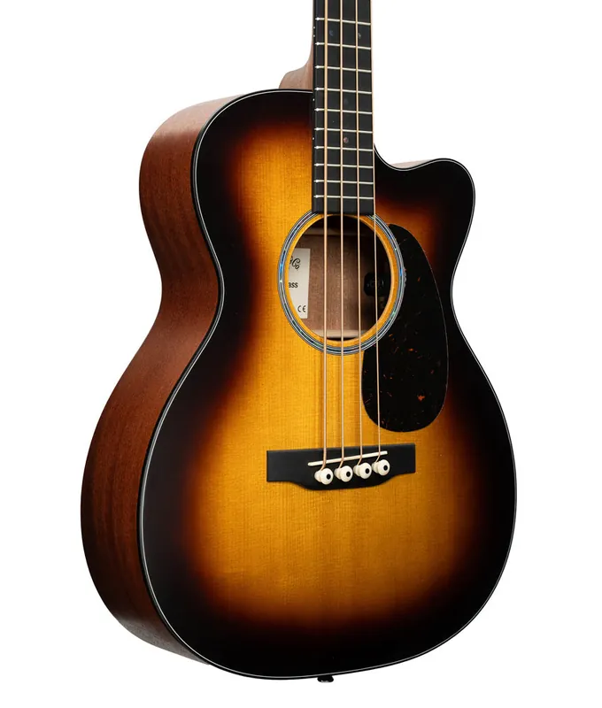 Last Chance 2025 Martin 000CJRE Junior Series Acoustic-Electric Bass Guitar - Burst